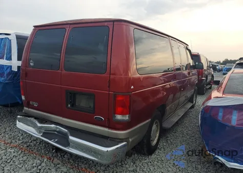 2001 Ford Econoline E150 Wagon z USA, uszkodzony, nr VIN 1FMRE11W01HB24852